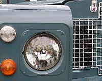 Series Land Rover headlamp