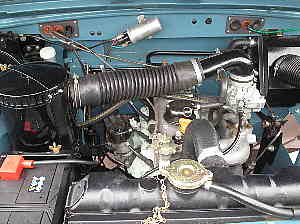 Land Rover Series 3 petrol engine
