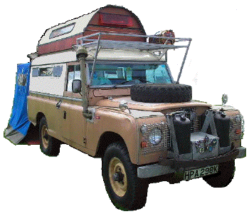Series Land Rover Searle camper van